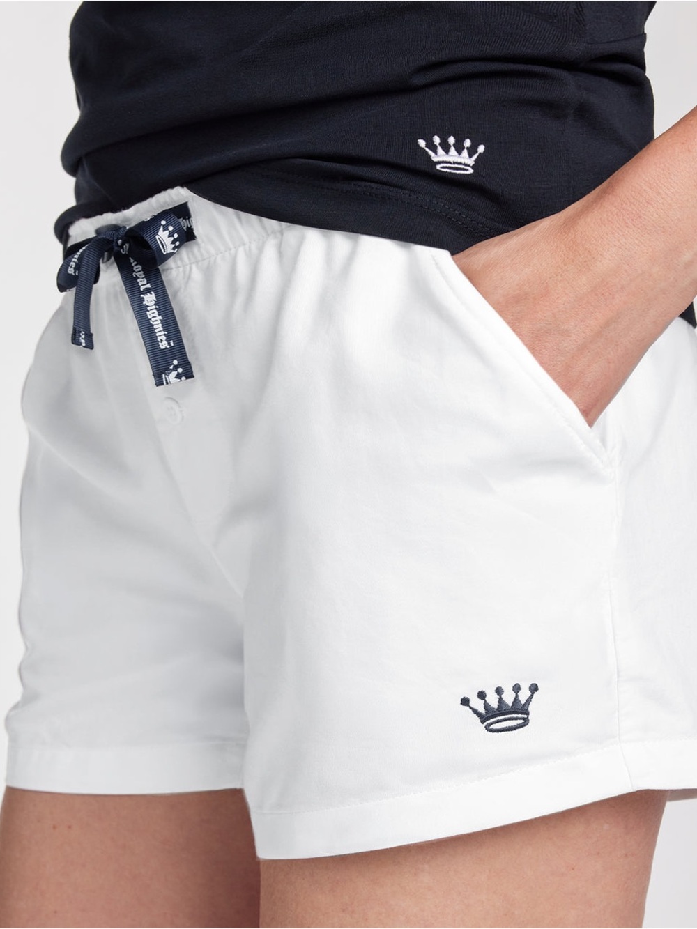 Royal Highnies White Boxer Shorts Size Medium